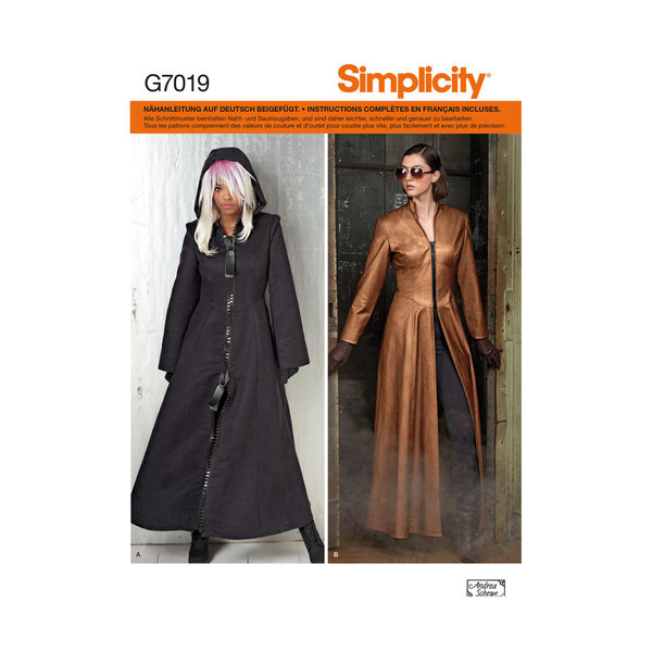 Simplicity Kostüm-Mantel #G7019