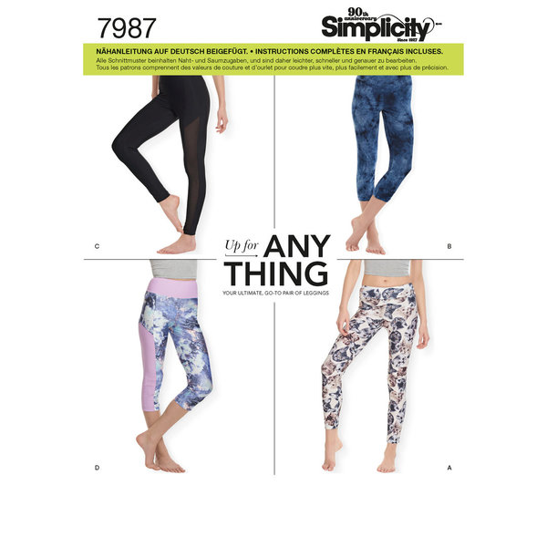 Simplicity Leggings #7987