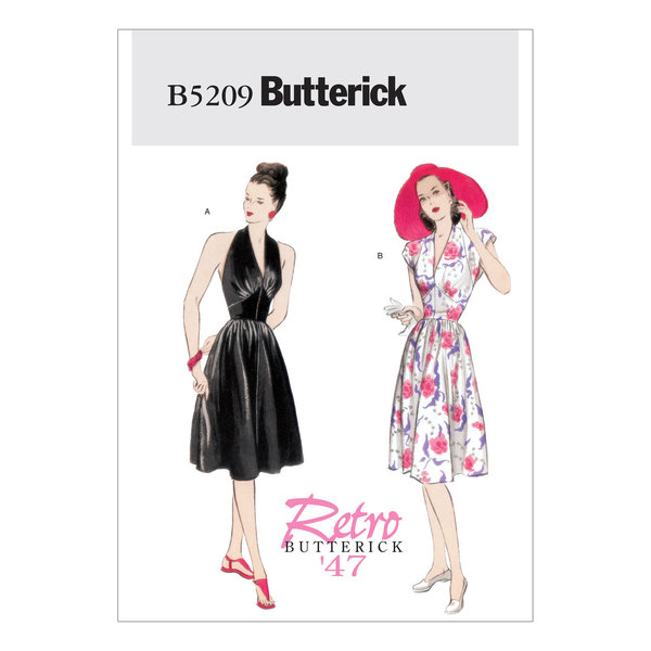 Butterick Retro '47 Kleid #5209