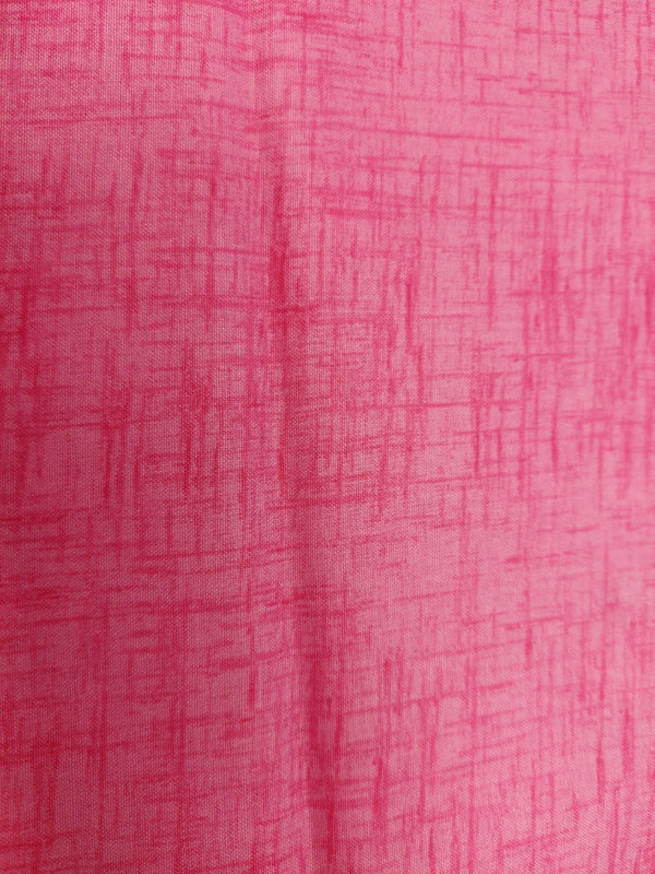 Baumwollstoff pink mit Strichen