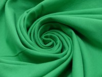 Baumwoll-Jersey uni grün