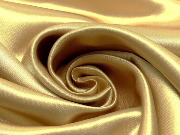 Polyester-Satin Gold